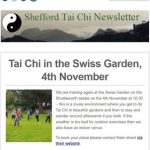 Tai Chi in the Swiss Garden, 4th November