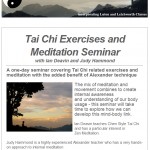 Tai Chi Exercises and Meditation Seminar