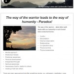 The way of the warrior, 5th February 2015 Newsletter