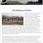 The History of Tai Chi, 11th March 2015 Newsletter