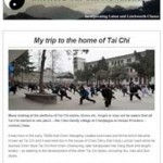 My trip to the home of Tai Chi, 6th October 2015 Newsletter