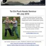 Push Hands Seminar on 9th July 2016