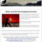 Relax and feel the background noise, 6th September 2016 Newsletter