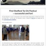 First Shefford Tai Chi Festival - successful and fun!, 4th May 2017 Newsletter