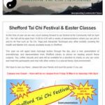 Shefford Tai Chi Festival and Easter Classes - 22nd March 2018 Newsletter