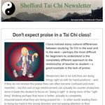 Don't expect praise in a Tai Chi class