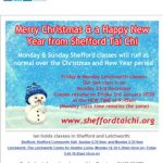 Merry Christmas and a Happy New Year - December 2019 Newsletter from Shefford Tai Chi