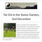 Tai Chi in the Swiss Garden, 2nd December