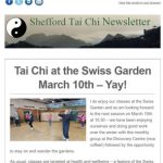 Tai Chi in the Garden, Thursday March 10th - Swiss Garden