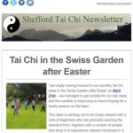 Tai Chi in the Swiss Garden after Easter - 21st April