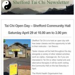Tai Chi Open Day, Shefford Community Hall, Saturday April 29 at 10am to 3pm